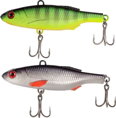 Produktbild von Black Cat BC Vibe Vertikalköder & Spinnköder für Wels, Länge / Gewicht:12.5cm / 120g, Farbe:Fire Tiger