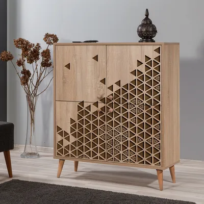Obrázok produktu pre Skye Decor, Skrinka - Maluxe 124 (dub sonoma)