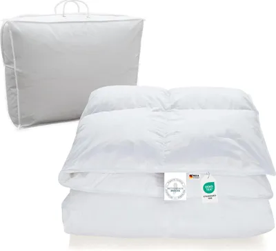 Produktbild von 2000g neue sibirische Daunen Federn Bettdecke Daunendecke 155x220 warm