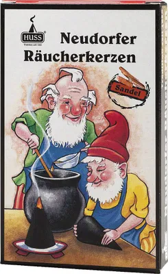 Produktbild von Huss Neudorfer Räucherkerzen - Sandel von Huss Räucherkerzen