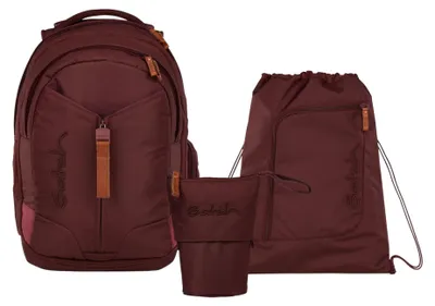 Produktbild von Satch, Schulrucksack-Set MATCH Nordic Ruby 3-teilig, ab. 5. Klasse