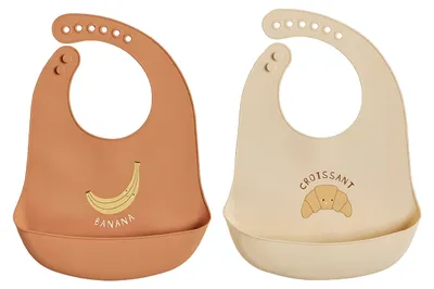 Produktbild von OYOY MINI Lätzchen L27xW19xH5 braun