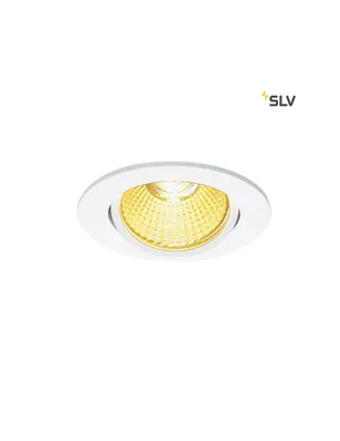 Produktbild von SLV NEW TRIA rund LED Indoor 1001989 Deckeneinbauleuchte weiß 1800-3000K 7,2