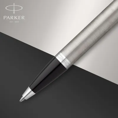 Productafbeelding van Parker 2183058 Parker IM Brushed Metal C.C. DuoSet inkl. Geschenkbox