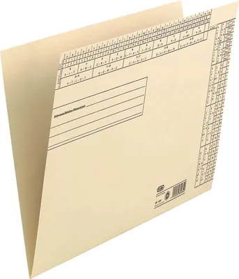 Produktbild von Einstellmappe Kraftkarton chamois Packung mit 50 Stück