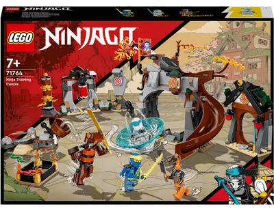 Immagine prodotto di LEGO 71764 Centro di addestramento Ninja NINJAGO con giocattolo spinner, minifigure Zane, Jay e Snake, Maestro di Spinjitzu