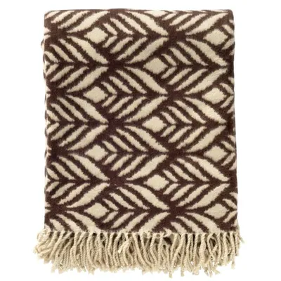 Produktbild von Hoii Plaid 'Alexandra' 150 x 200 cm Chocolate Martini - Braun