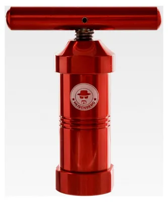 Produktbild von Pollenpresse 120mm hoch, 40mm Durchmesser (Rot, Aluminium)