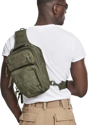 Produktbild von Brandit US Cooper Sling Rucksack (Olive,One Size)