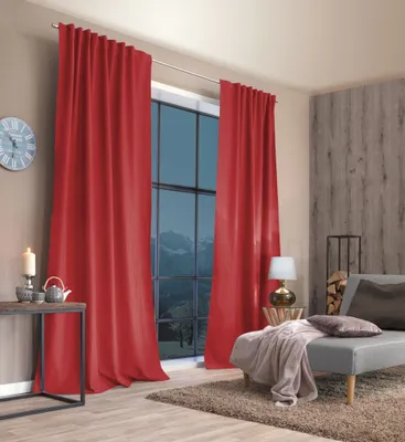 Produktbild von Home Wohnideen Thermovorhang bordeaux 225x135 cm blickdicht Vorhang Gardine
