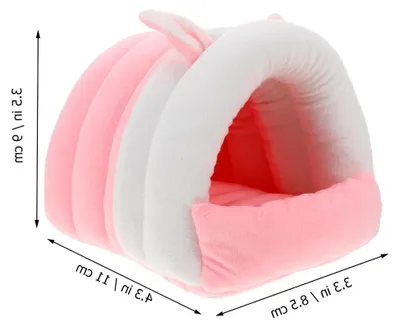 Produktbild von Kuschelnest aus Baumwolle für Kleintiere – Bett für Meerschweinchen und Kaninchen
