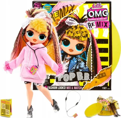 Produktbild von L.O.L. Surprise! OMG Remix- Doll 3- 80's B.B., Modepuppe, Weiblich, 4 Jahr(e), Junge/Mädchen, 304,8 mm, 420 g
