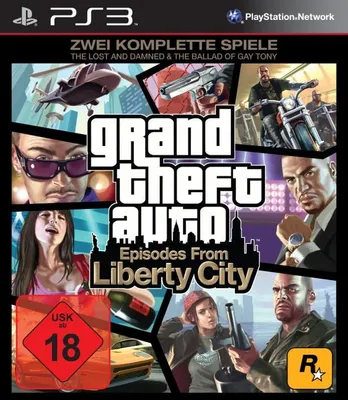 Obrázek produktu pro Take-Two Interactive Grand Theft Auto: Episodes from Liberty City, PlayStation 3, Režim multiplayer, Starší, Fyzické médium