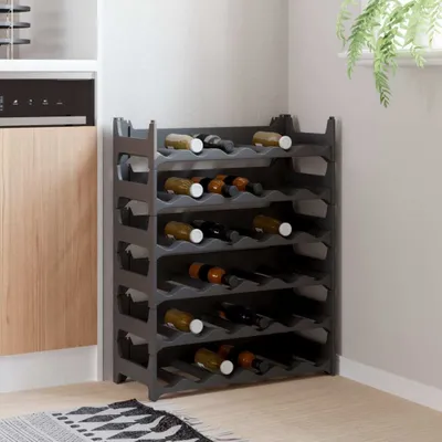 Produktbild von Möbel Weinregal für 36 Flaschen PP Stapelbar - Weinregale 3189181