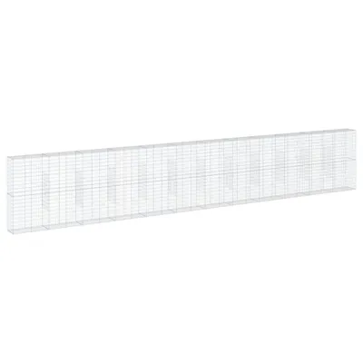 Produktbild von Gabione mit Deckel 1200x50x200 cm Verzinktes Eisen