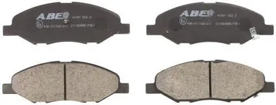 Produktbild von ABE Bremsbeläge Satz Vorne für NISSAN MICRA III (K12) C11080ABE