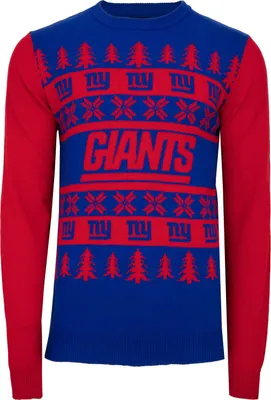 Produktbild von NFL Ugly Sweater XMAS Strick Pullover New York Giants - S