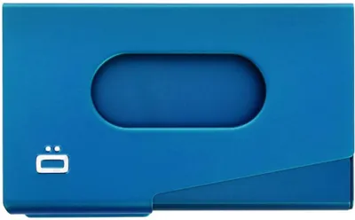 Produktbild von Ögon One Touch Visitenkartenspender Blau