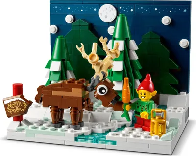 Immagine prodotto di LEGO® 40484 Seasonal - Il cortile di Babbo Natale [edizione limitata] Regalo di Natale