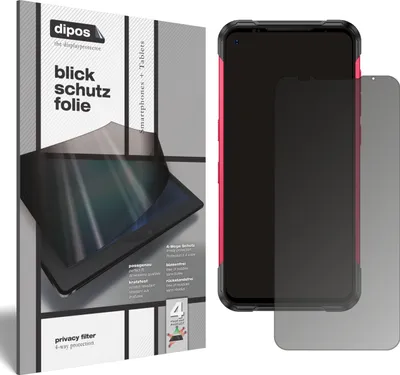 Produktbild von Blickschutzfolie für Doogee S97 Pro matt Schutzfolie Folie Display Schutz dipos