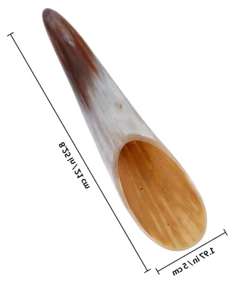Produktbild von Gua Sha Massagestab aus Ochsenhorn für Gesicht und Körper 18-20 cm