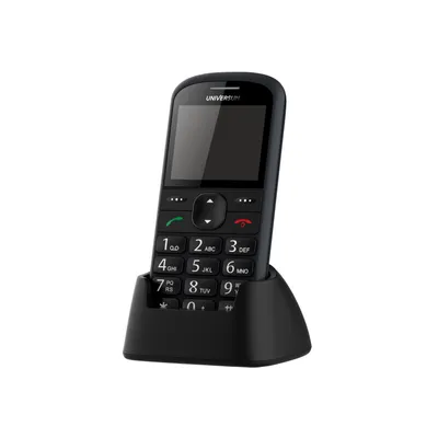 Produktbild von UNIVERSUM W60-C - Seniorenhandy ohne Vertrag mit großen Tasten - Ladestation, Notruftaste, großes Display, 900mAh Akku