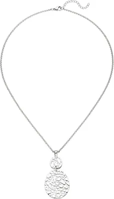 Produktbild von Halsschmuck Halskette Collier Kette mit Anhänger aus Edelstahl 42-46cm