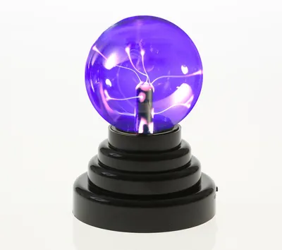 Produktbild von Mini Plasma Kugel - Party Plasmaball - H: 14cm - USB-/Batteriebetrieb