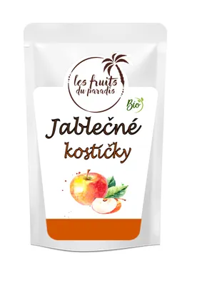 Obrázek produktu pro Jablečné kostičky500 g LES FRUITS DU PARADIS