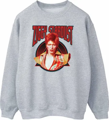 Produktbild von David Bowie - Sweatshirt für Damen BI47615 (XL) (Grau)