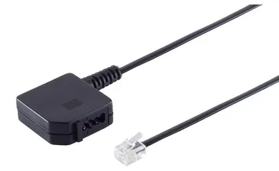 Produktbild von Western-Stecker 6/4 / TAE F-Buchse 0,2m