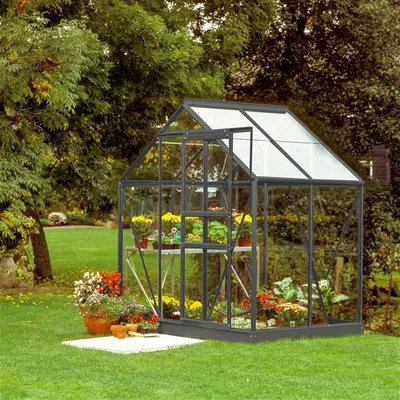 Obrázek produktu pro Vitavia "Venus 2500" skleník černý 2,5 m² 3 mm tvrzené bezpečnostní sklo