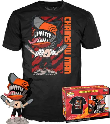 Immagine prodotto di Funko Pop! Chainsaw Man - Leaping Vinyl Figure z kolekcji POP & Tee