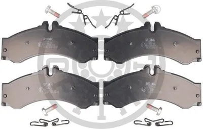 Produktbild von OPTIMAL Bremsbeläge Satz Hinten Vorne Bremsklötze passend für MERCEDES-BENZ SPRINTER 3-t Kasten (903) BP-10404