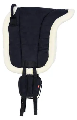 Image de Selle de dressage sans étrivières Imperial Riding, modèle IRHFree, couleur : noir, taille : pony