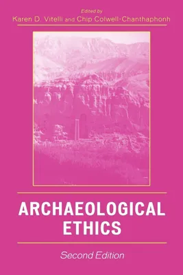 Produktbild von Archaeological Ethics