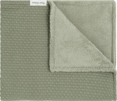 Produktbild von Baby's Only Babydecke teddyfutter Sky - Urban green - 70x95 cm