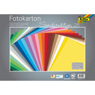 Obrázok produktu pre folia 6135/25 99 Fotokartón (š)350 x (v)500 mm 300 g/m², rôzny(S)