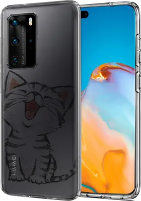 Image de Motif TPU Cover pour Huawei P40 Pro Housse en silicone Case avec motif Housse pour portable