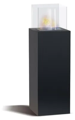 Produktbild von Marcantonio - Bioethanol Kamin freistehend før indoor und outdoor (40x40xH112 cm) Schwarz