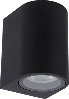Image de Applique d'extérieur noire GU10 35 W ZARO Lucide