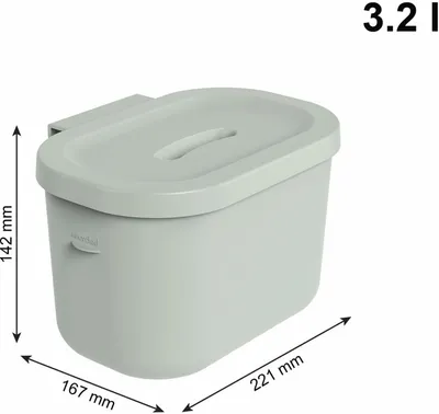 Produktbild von Rotho Wickeltisch-Organizer KAYO Sage green