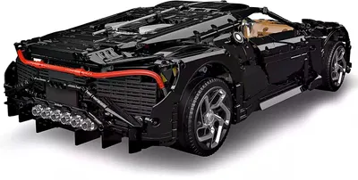 Produktbild von 13163 - Sportwagen La Voiture Noire (Mould King) Klemmbausteine