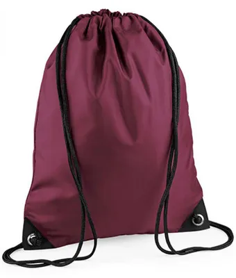 Produktbild von BagBase BG10 | Premium Gymsac Turnbeutel | 33 x 45 cm - Farbe: Burgundy - Größe: 33 x 45 cm