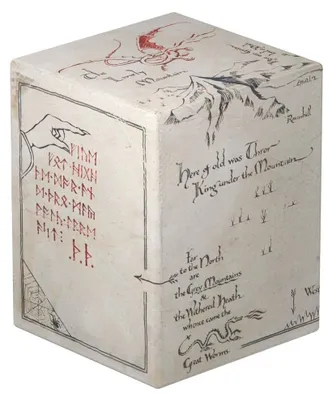 Immagine prodotto di Ultimate Guard RTE Boulder 100+ Lo Hobbit Mappa di Thorin Luminosa al buio
