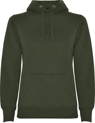 Produktbild von Roly SU1068 | Damen Urban  Hooded Sweatshirt, Tailliert - Farbe: Venture Green 152 - Größe: M