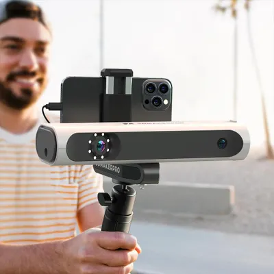 Immagine prodotto di Lynx - Scanner 3D - Edizione - Precisione 0,10 mm - Risoluzione 0,30 mm - Frequenza fotogrammi 10 fps - Area di scansione 250×400 mm