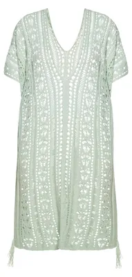 Image de Poncho pour femme Gaya - bleu turquoise, XL/XXL