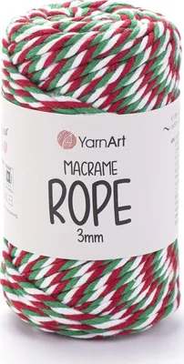 Obrázok produktu pre Yarn Art Macrame Rope 3 mm 63 m 820 Špagát