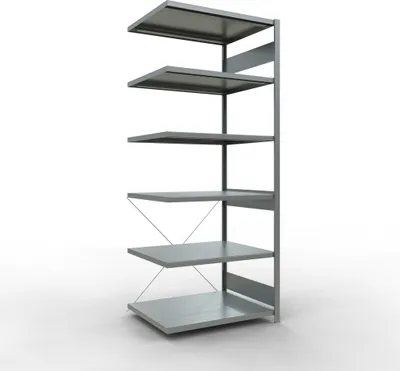 Produktbild von Stecksystem Anbauregal - 2500x1000x 800 mm, Typ 250 kg